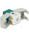 DeLOCK Keystone RJ45 Bu> LSA Cat.6 UTP green - without tools - nr 3