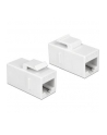 DeLOCK Keystone RJ45 Bu/Bu Cat.6 white - UTP - nr 3