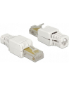 DeLOCK plug Cat.5e tool free 2x - nr 15