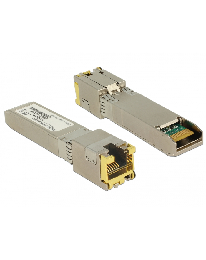 DeLOCK adapter SFP + module 10G / RJ45 / SFP + - 10GBase-T RJ45 główny