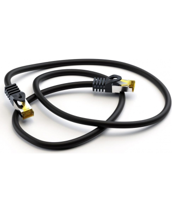 goobay Patch cable SFTP m.Cat7 black 2,00m - LSZH