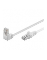 goobay Patch cable CAT5e F / UTP 90 ° white 10,00m - nr 1