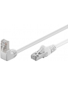 goobay Patch cable CAT5e F / UTP 90 ° white 10,00m - nr 2