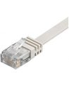 goobay Patch cable Cat6 U/UTP flat white 3,0m - nr 4