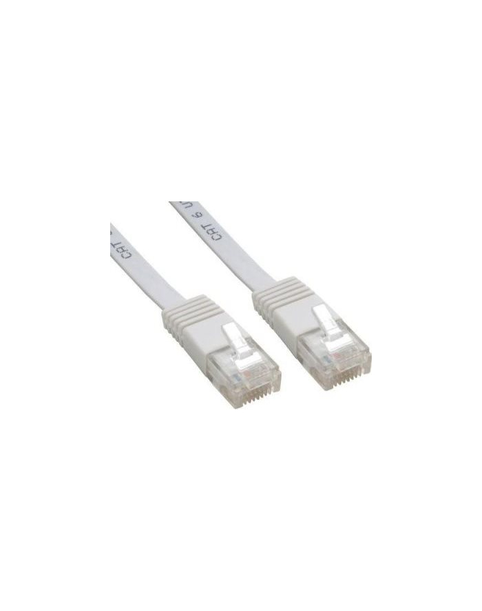 goobay Patch cable Cat6 U/UTP flat white 10,0m główny