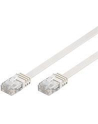 goobay Patch cable Cat6 U/UTP flat white 10,0m - nr 8