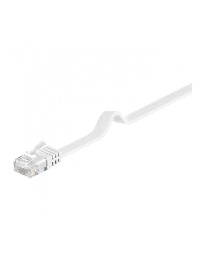 goobay Patch cable Cat6 U/UTP flat white 20,0m główny