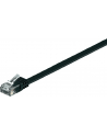 goobay Patch cable Cat6 U / UTP flat black 1,0m - nr 4