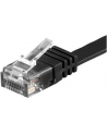 goobay Patch cable Cat6 U/UTP flat black 20,0m - nr 10