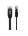 goobay Patch cable Cat6 U/UTP flat black 20,0m - nr 9