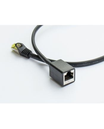 Good Connections patchcable extension RNS black 0,5m - Cat. 7, S / FTP, PiMF, LSOH, 600MHz OFC