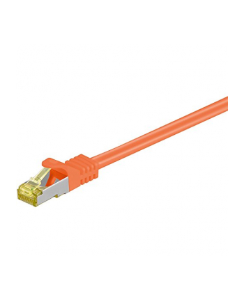 goobay Patch cable SFTP m.Cat7 orange 0,25m - LSZH