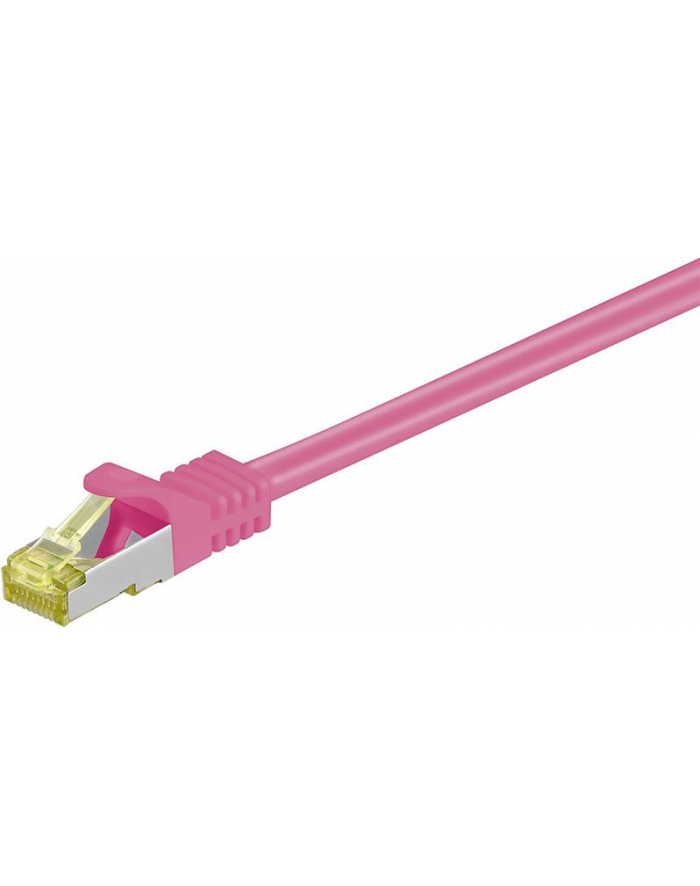 goobay Patch cable SFTP m.Cat7 pink 10,0m - LSZH, Magenta główny