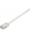 goobay Patch cable Cat6 U/UTP flat white 0,5m - nr 3