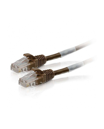 goobay Patch cable Cat6 U/UTP flat brown 1,50m - bright brown