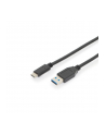 assmann Kabel połączeniowy USB 3.1 Gen.2 SuperSpeed+ 10Gbps Typ USB C/USB A M/M, Power Delivery czarny 1m - nr 13