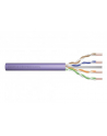 digitus Kabel teleinformatyczny, instalacyjny, U/UTP kat.6, drut, miedziany, PVC, 305m, fioletowy - nr 4