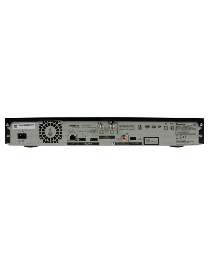 Panasonic DMR-BST760, Blu-ray-Player główny