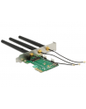 DeLOCK PCIe> 1x M.2 with 3 antennas - Low profile - nr 13