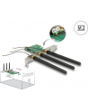 DeLOCK PCIe> 1x M.2 with 3 antennas - Low profile - nr 17