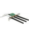 DeLOCK PCIe> 1x M.2 with 3 antennas - Low profile - nr 19