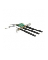 DeLOCK PCIe> 1x M.2 with 3 antennas - Low profile - nr 1