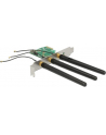 DeLOCK PCIe> 1x M.2 with 3 antennas - Low profile - nr 4