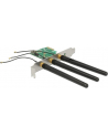 DeLOCK PCIe> 1x M.2 with 3 antennas - Low profile - nr 7