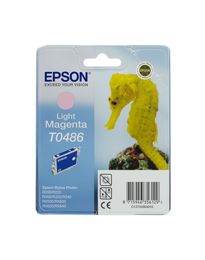 Tusz Epson T0486 light magenta | Stylus Photo R200/220/300/320/340,RX500/600/640 główny