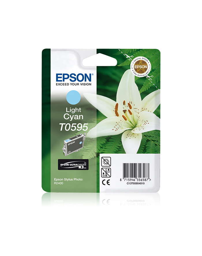 Tusz Epson T0595 light cyan | Stylus Photo R2400 główny