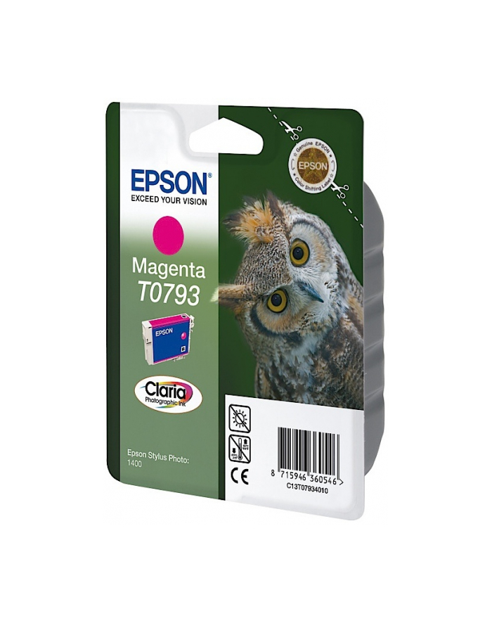 Tusz Epson T0793 magenta | Stylus Photo 1400 główny