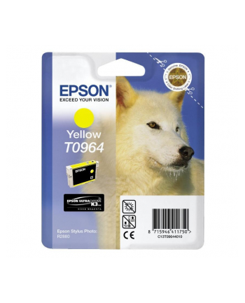 Tusz Epson T0964 yellow UltraChrome K3 | Stylus Photo R2880