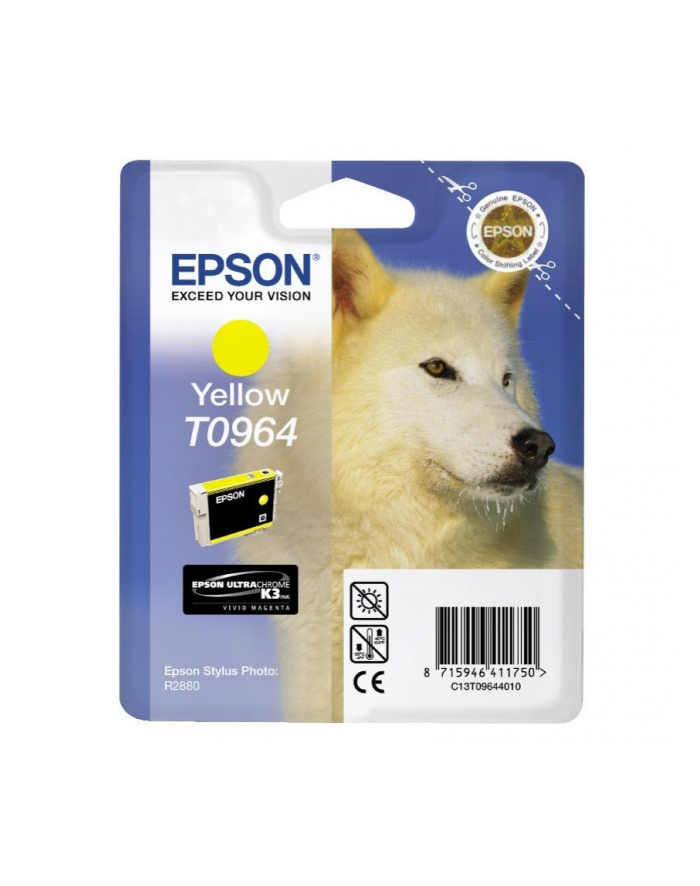 Tusz Epson T0964 yellow UltraChrome K3 | Stylus Photo R2880 główny