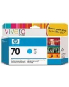 Tusz HP 70 cyan Vivera | 130ml | photosmartproB9180,designjetZ2100/Z3100 - nr 18