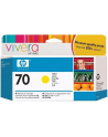 Tusz HP 70 yellow Vivera | 130ml | photosmartproB9180,designjetZ2100/Z3100 - nr 20