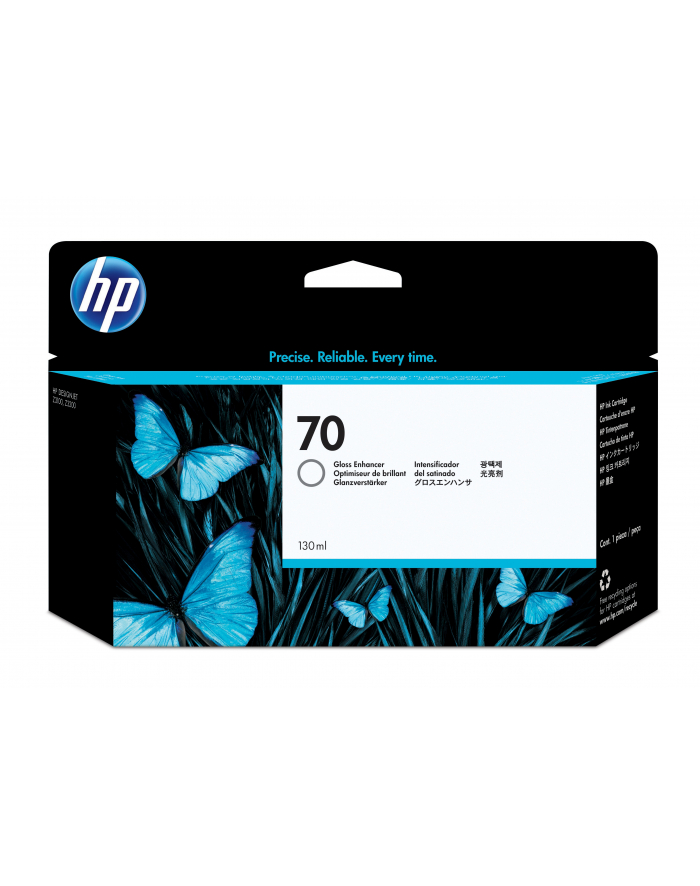 Tusz HP 70 gloss enhancer | 130ml | photosmartproB9180,designjetZ2100/Z3100 główny