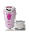 BRAUN SE-3270 Epilator Pink, 20 Tweezer System, SoftLift Tips, Dermatologically recommended, Massaging Rollers, 2 Speed Personalization, Additional shaver head with trimmer cap,  12 V Adapter, Brush - nr 1