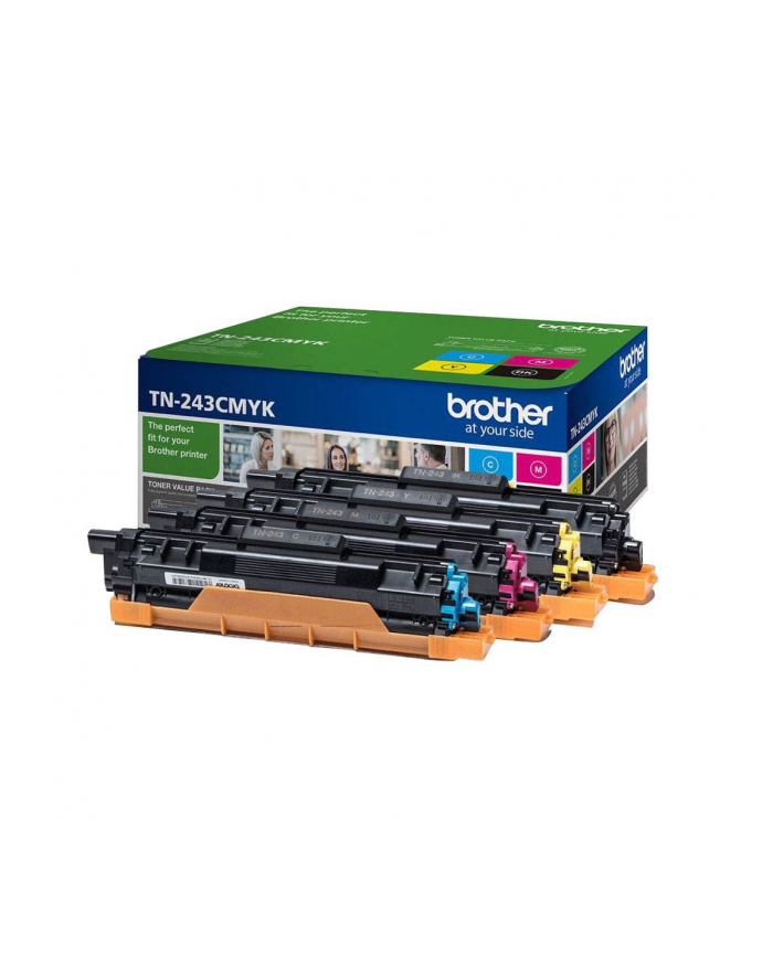 Toner Brother TN243CMYK | 1000 str | DCP-L3510CDW, DCP-L3550CDW, główny