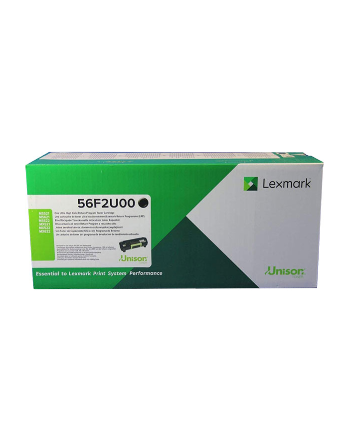 Toner Lexmark 56F2U00 | Black | zwrotny | 25 000 str. | MS521dn / MS621dn główny