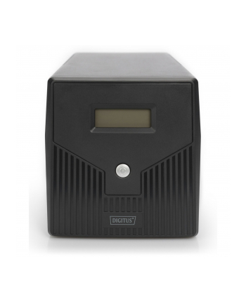 DIGITUS Zasilacz awaryjny UPS Line-Ineractive LCD, 1500VA/900W, 4xSCHUKO,USB, RS232,RJ45