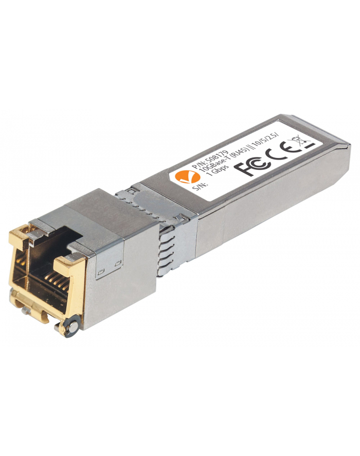 Intellinet Network Solutions Intellinet Transceiver moduł MiniGBIC/SFP+ 10GBase-T RJ45 10 Gigabit główny