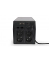 DIGITUS Zasilacz awaryjny UPS Line-Ineractive LCD, 1500VA/900W, 4xSCHUKO,USB, RS232,RJ45 - nr 7