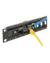 PATCH PANEL 24 PORT 1U DO MODUŁÓW 19'' KEYSTONE OBROTOWY CZARNY DELOCK - nr 8