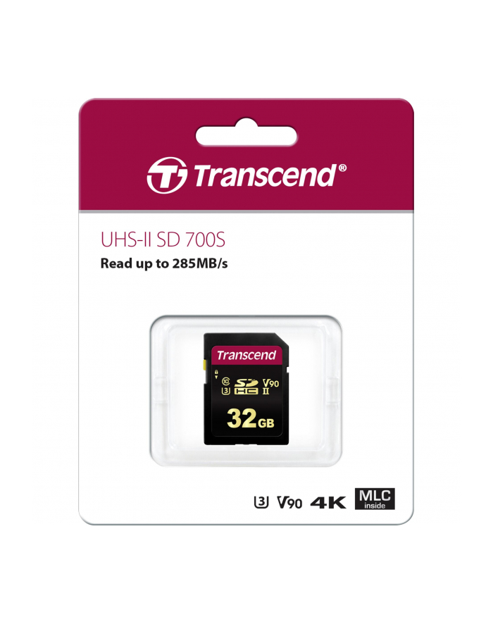 Memory card Transcend microSDHC 700S 32GB CL10 UHS-II U3 główny