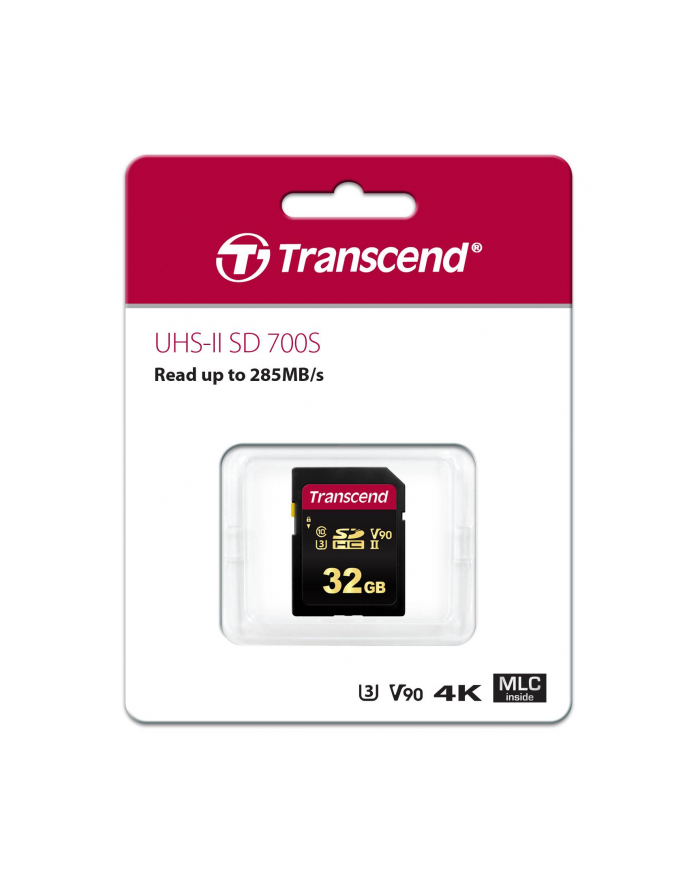 Memory card Transcend microSDHC 700S 32GB CL10 UHS-II U3 główny