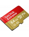 SANDISK EXTREME microSDXC 64 GB 160/60 MB/s A2 C10 V30 UHS-I U3 ActionCam - nr 16