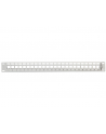 PATCH PANEL 24 PORT 1U DO MODUŁÓW 19'' KEYSTONE SZARY DELOCK - nr 23