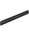 PATCH PANEL 24 PORT 1U DO MODUŁÓW 19'' KEYSTONE OBROTOWY CZARNY DELOCK - nr 13