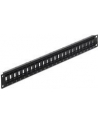 PATCH PANEL 24 PORT 1U DO MODUŁÓW 19'' KEYSTONE OBROTOWY CZARNY DELOCK - nr 28