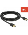 KABEL DISPLAYPORT M/M 20 PIN V1.4 3M 8K CZARNY DELOCK - nr 11